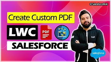 Create Custom PDF in Lightning Web Component | Salesforce ☁️⚡️