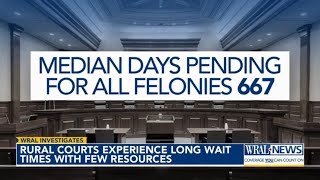 Rural courts struggle with long wait times, lack of resources provide the right for a speedy trials