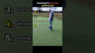 Top 5 Golf Fails😂 #golf #shorts #fails #top5