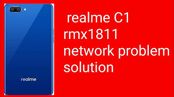 realme C1#rmx1811 network problem solution#smartphone #love #mobilephone