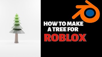 Blender How to Make A Low poly Tree For Roblox!