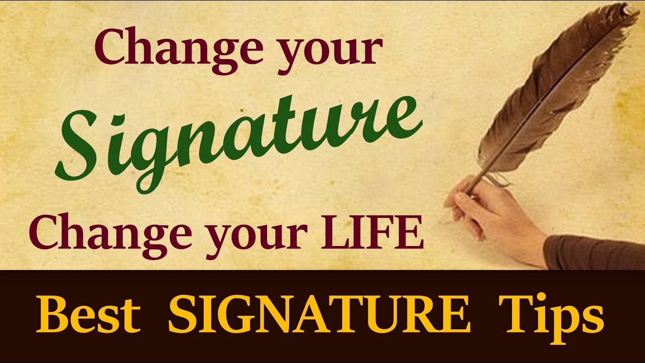 Signature se Super Success | Apne Name ke Signature | Graphology Signature Analysis |