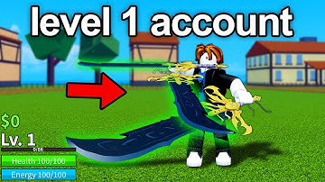 Level 1 With Admin Triple Dark Blade in Blox Fruits