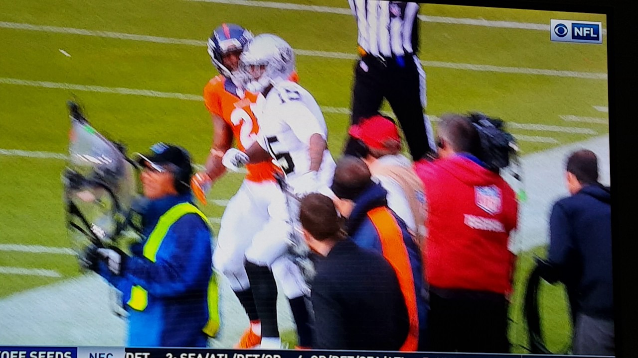 Talib Snatches Crabtree's Chain YouTube