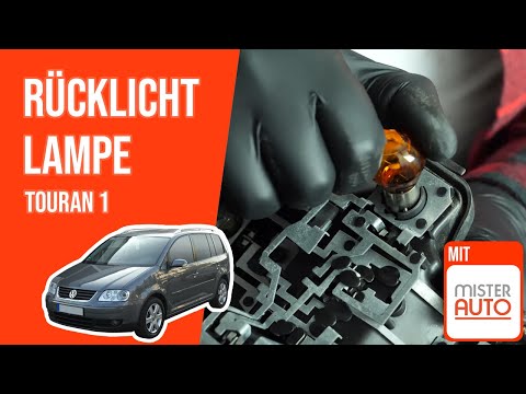 Wie Touran 1 Rücklicht Lampe wechseln 💡