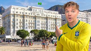 Ich übernachte im bekanntesten Hotel Südamerikas direkt an der Copacabana 🇧🇷 (Copacabana Palace Rio)