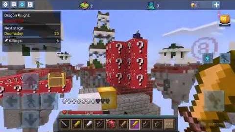 Noob vs pro vs hacker vs God lucky block skywars