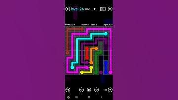 How To Solve Flow Free Interval Pack Level 24 10x10 Board Walk Through Solution Walkthrough