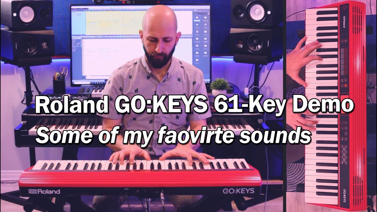 Roland GO:Keys GOK Digital Keyboard Demo & Review   YouTube