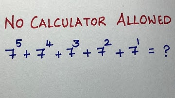 Nice Exponent Simplification Maths Problem | No Calculator Allowed | Maths Olympiad 