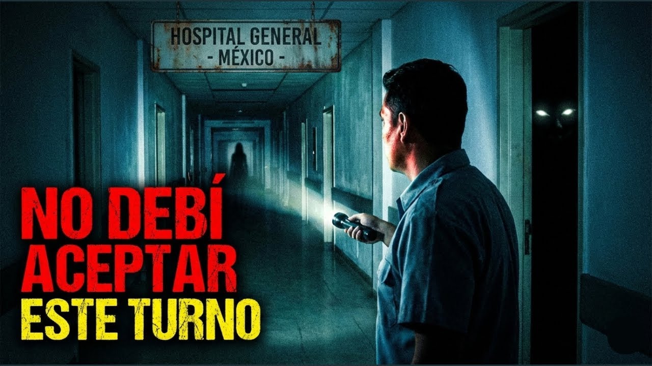 EL TURNO QUE NADIE SOBREVIVE mi última noche vigilando el hospital abandonado