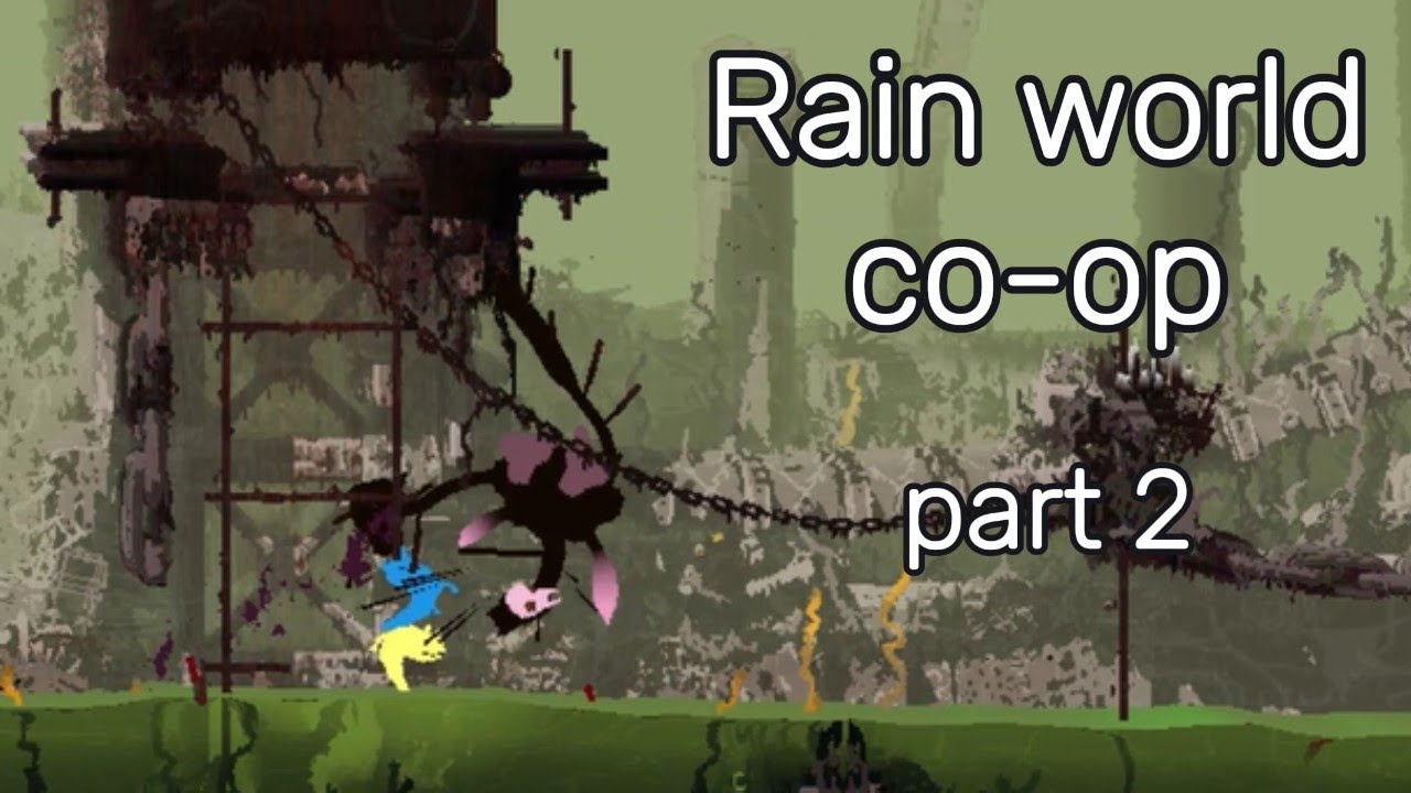 me & bob playthrough rain world co-op part 2 - YouTube