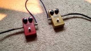Gibson SG Standard, 70's MXR Distortion plus and MXR Dynacomp, Orange AD30