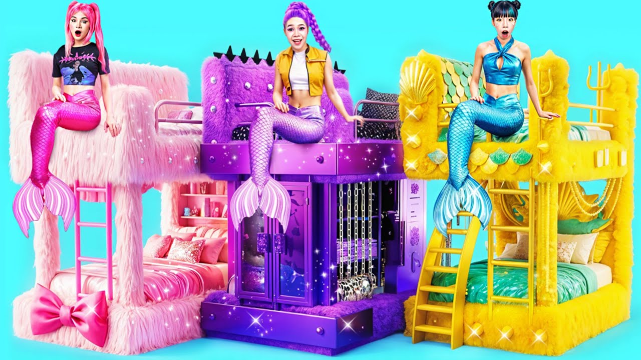 KPop Demon Hunters Room Makeover Challenge! Rumi vs Ballerina Cappuccina nella Vita Reale