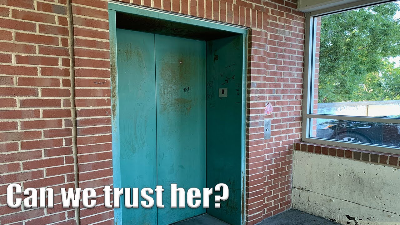 Grungy Dover Elevator at 5th & Marshall Parking Garage YouTube