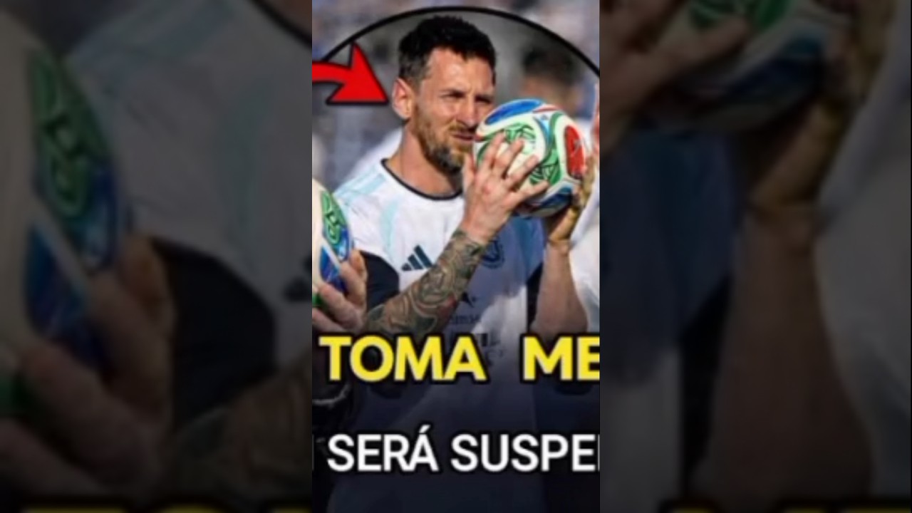 Messi y la sanción de FIFA que cambia el próximo partido