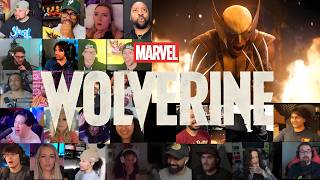 Marvel’s Wolverine - Extended Gameplay Trailer Reaction | MEGA React Mashup | PS5 Games