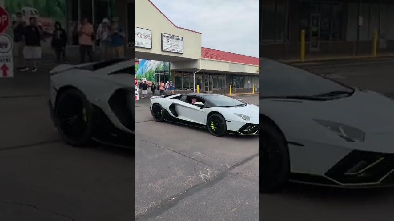 Lamborghini Aventador Ultimae Roadster F1 Exhaust (Gintani) Revs #lamborghini #supercars #aventador