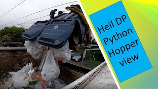 Heil DP Python Hopper view! (Recology dp python on trash route)