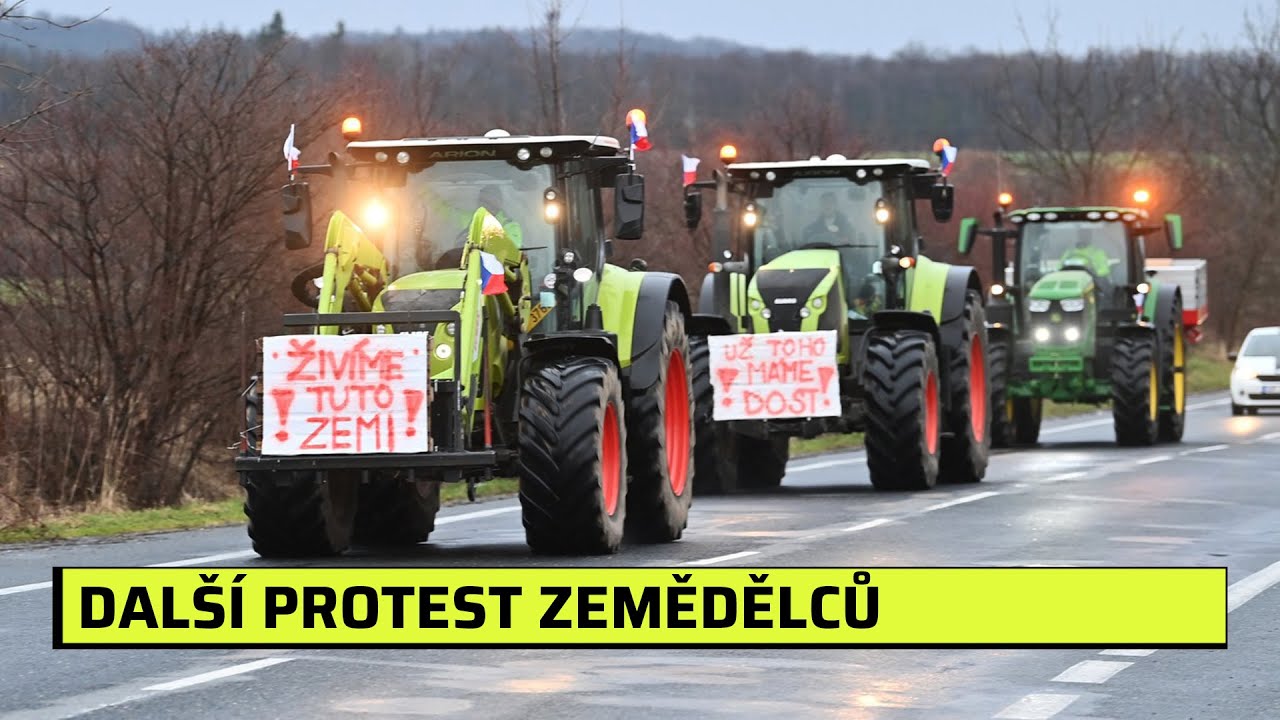Protest zemědělců: První traktory vyjely. Jsme zoufalí, musíme se ozvat, vzkazují zemědělci