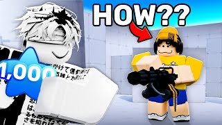 How INSANE is a Level 1000 Player?! (Roblox Rivals)