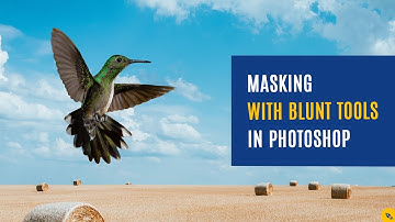 48-Masking with Blunt Tools in Photoshop