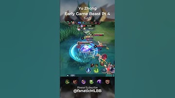 Yu Zhong just dominate early game #yuzhonggameplay #mlbbshorts #shorts