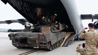 How US Army Moves 1,000 M1 Abrams Tanks Across Ocean