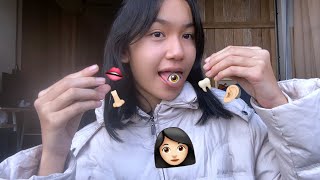 ASMR Thai Let me eat your face 👩🏻👄(Mouth sounds,Fast) กินใบหน้าของคุณ+เสียงปาก+เล่าเรื่องท้ายคลิป