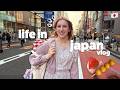 living alone in tokyo 🍙 cherry blossom park, shinjuku, youtuber full-time