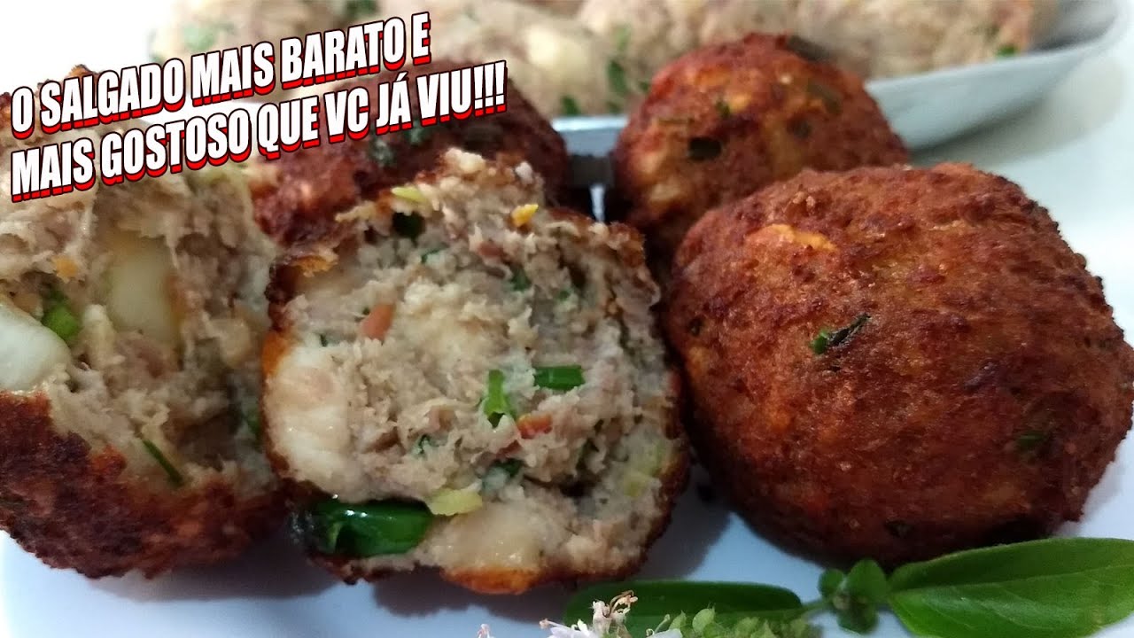 COMIDA DE BOTECO BOLINHA DE CARNE     RECEITAS DA ROSA