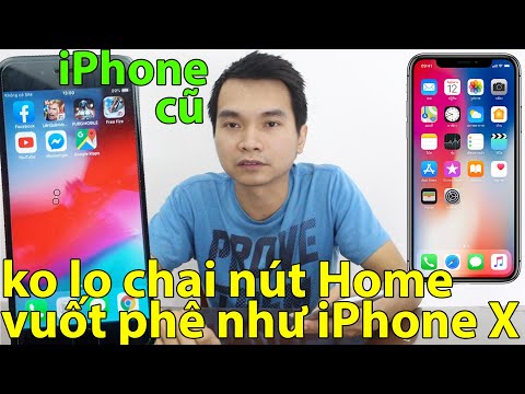 Video iPhone 6s Cũ Vuốt Phê Như iPhone X Lo Gì Chai Nút Home... - youtube