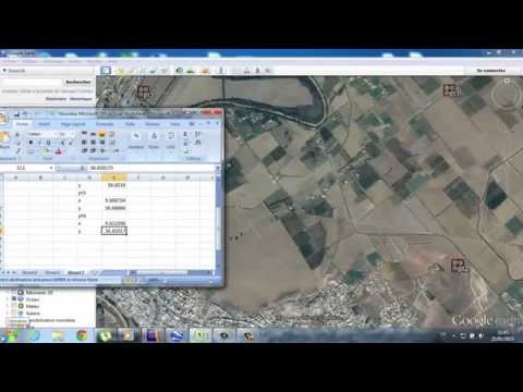 Extraction d&rsquo;informations de Google Earth 1 ARCGIS Tunisie