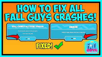 FALL GUYS ALL ERROR FIX IN JUST  2 MINUTES