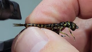 One Method of Tying a Fishable Realistic Damselfly Larva with an Air Body Abdomen