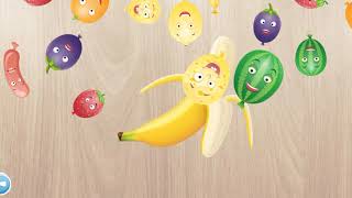 Mengenal buah-buahan dan warna | learn fruits and color | game for kid | ha hi hu screenshot 5