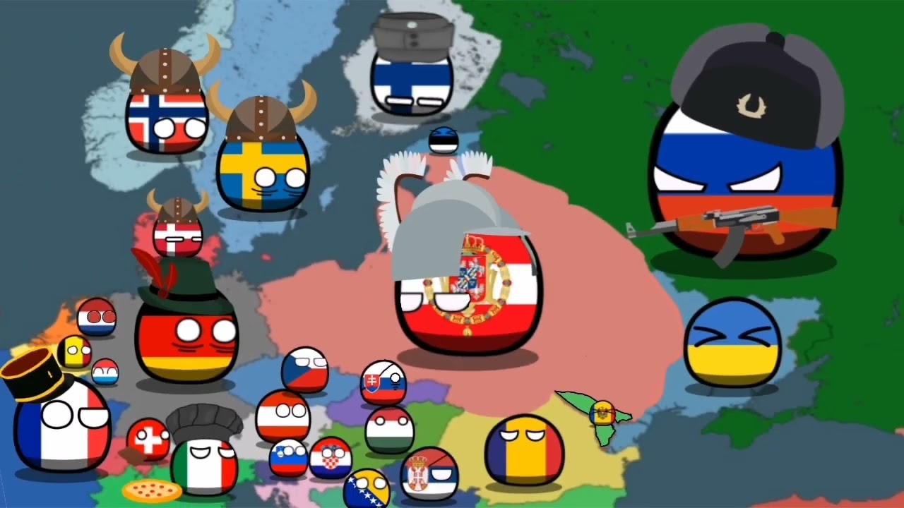 countryballs Now vs Dreams part 2