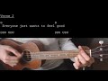 Mike Posner - Move On EASY Ukulele Tutorial With Chords / Lyrics