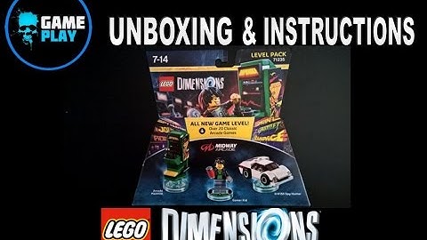 Lego Dimensions Midway Arcade Level Pack Unboxing And Instructions