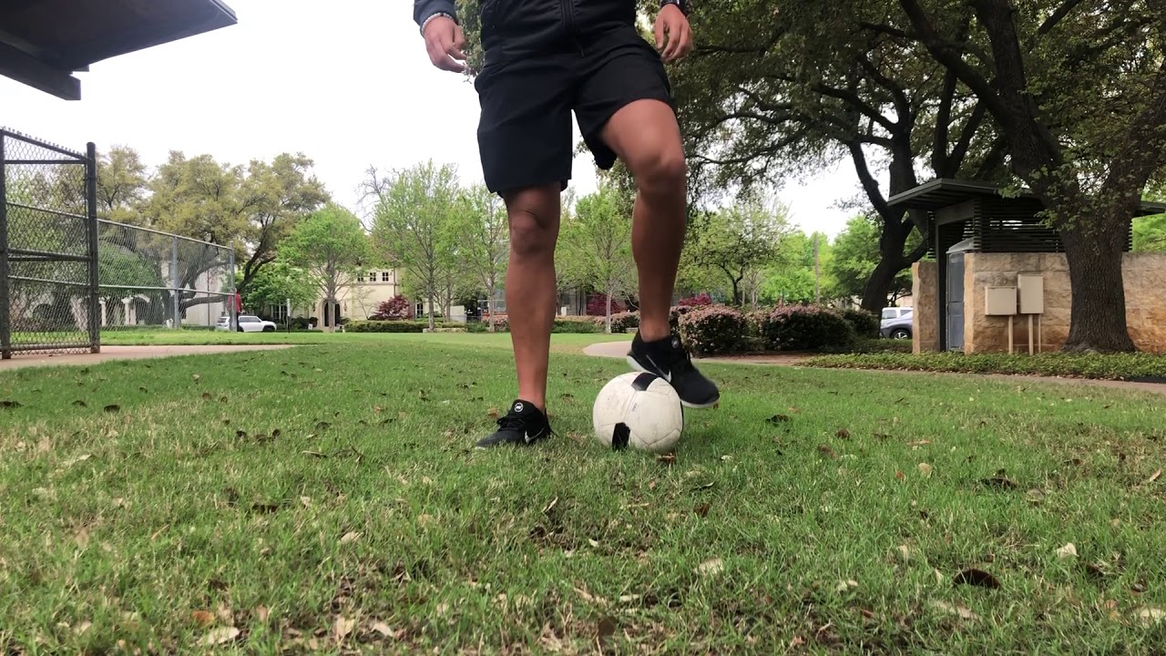 Coerver Method (Shuffle Stop) - YouTube