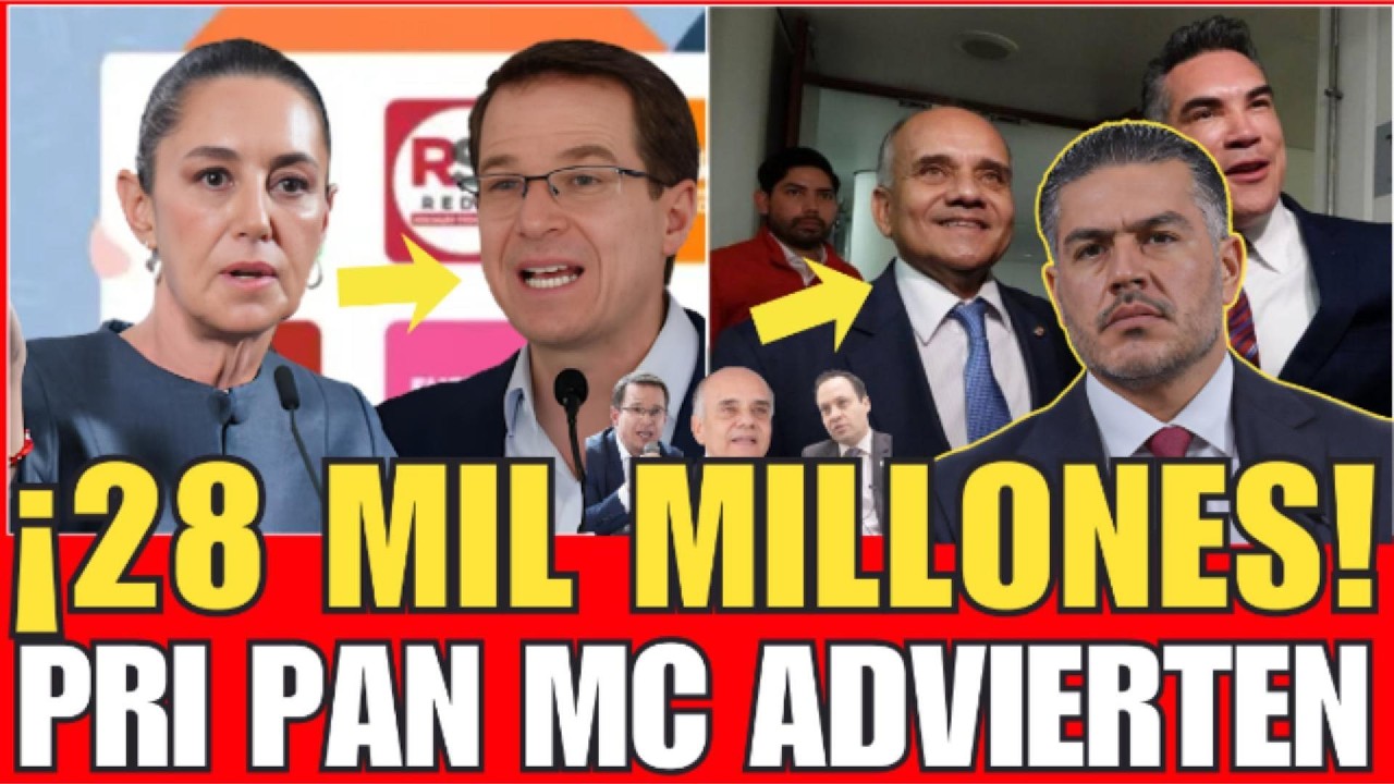 ¡28 MIL MILLONES! PRI, PAN Y MC VOTAN CONTRA PENSIONES MILLONARIAS EN MÉXICO #PRI #PAN #MC