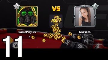 8 Ball Pool Level 13 Part 11 (Gameplay iOS, Android)