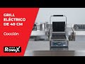 Vídeo: Grill Industrial Eléctrico de 30 cm Sobremesa ®Romux
