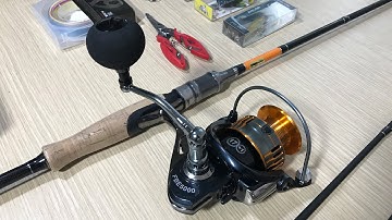 Cần Câu Máy Xịn - Bộ Số 44 Cần Câu Lure Cá Lóc 2 Ngọn Máy Khỏe