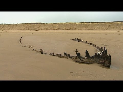 Los viejos naufragios que emergen tras las tormentas BBC MUNDO barcos de vela