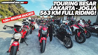 Touring We Ride As One DUCATI Indonesia ! Jakarta - Yogyakarta 563 KM 🔥