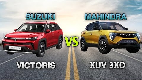 Maruti Suzuki Victoris vs Mahindra XUV 3XO Comparison 