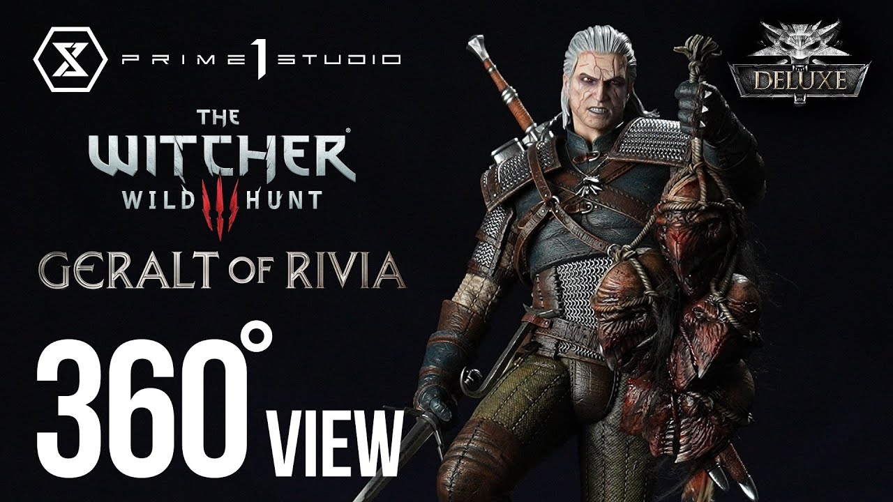 Museum Masterline The Witcher 3: Wild Hunt Geralt Of Rivia Deluxe Version |  | Prime 1 Studio