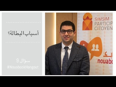 النائب محمد المهدي بنسعيد أسباب البطالة
