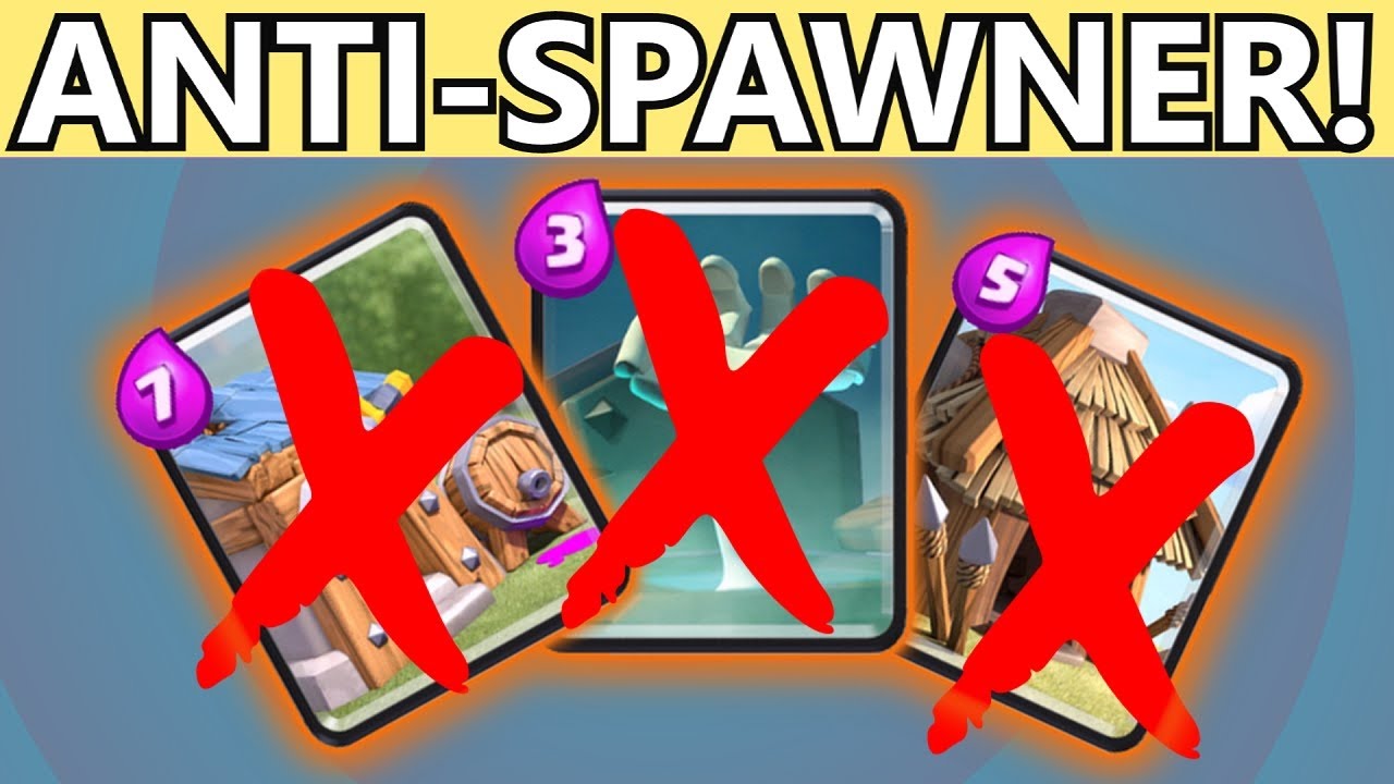 How to counter spawner deck with royal giant YouTube